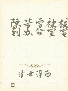 陈若雪被校长抱到办公室电影