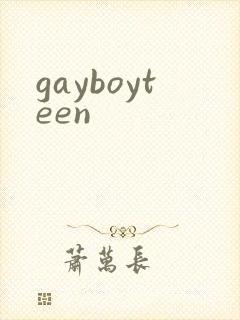gayboyteen封面