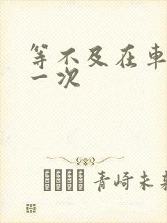 等不及在车里做一次封面