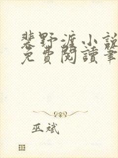 裴野渡小说全文免费阅读笔趣阁
