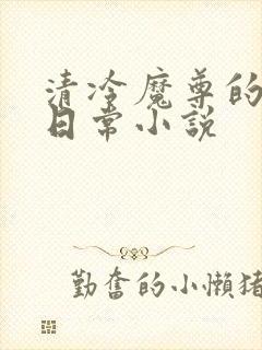 清冷魔尊的抹布日常小说