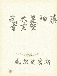 我不是神药在线看完整封面