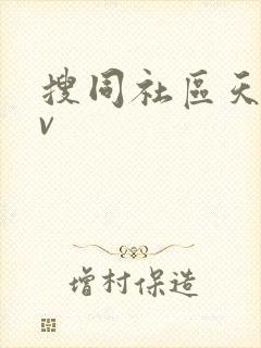 搜同社区天菜gv封面