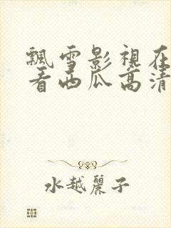 飘雪影视在线观看西瓜高清免费版高