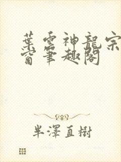 叶云神龙宗无弹窗笔趣阁