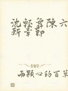 沈轻舞陈六何最新章节