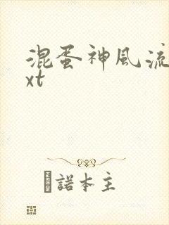 混蛋神风流史txt