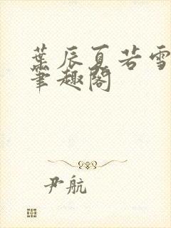 叶辰夏若雪免费笔趣阁