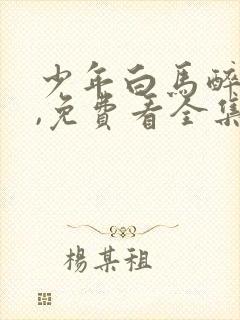 少年白马醉春风,免费看全集