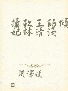 摄政王的倾城宠妃林清浅封面