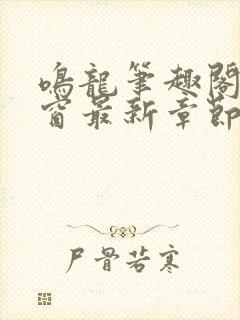 鸣龙笔趣阁无弹窗最新章节