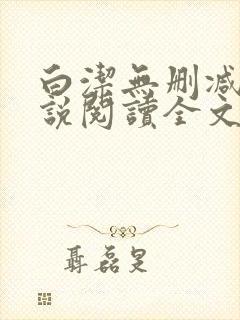 白洁无删减版小说阅读全文封面