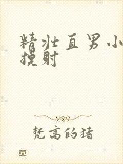 精壮直男小伙被摸射