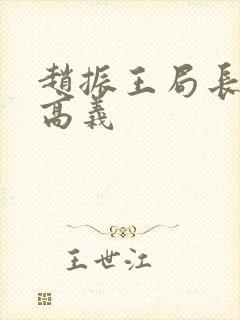 赵振王局长王乙高义