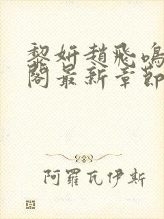 黎妍赵飞鸣笔趣阁最新章节更新