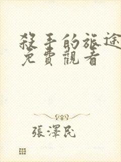 杀手的旅途全集免费观看封面