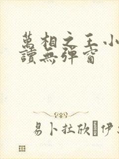 万相之王小说阅读无弹窗