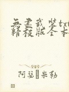 无尽武装txt精校版全本