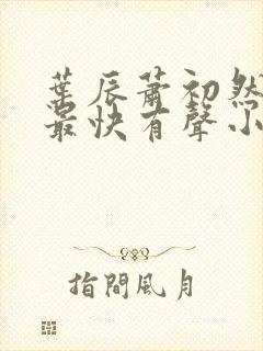 叶辰萧初然更新最快有声小说