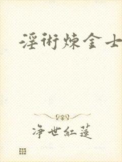 淫术炼金士小说封面