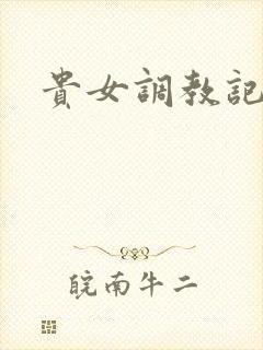 贵女调教记封面