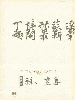 丁梓赫苏瑶馨笔趣阁最新章节