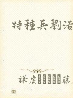特种兵刘浩封面