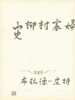 山柳村寡妇的情史封面