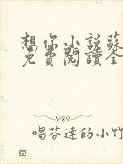 想你小说苏玛丽免费阅读全文无弹窗封面