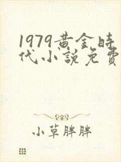 1979黄金时代小说免费观看封面