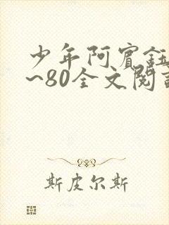 少年阿宾钰慧1~80全文阅读