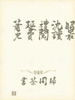 萧延礼沈昭全文免费阅读最新章节