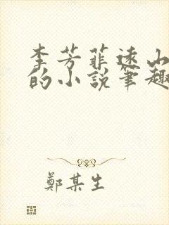 李芳菲远山刘坤的小说笔趣阁封面