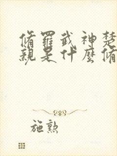 修罗武神楚枫母亲是什么修为