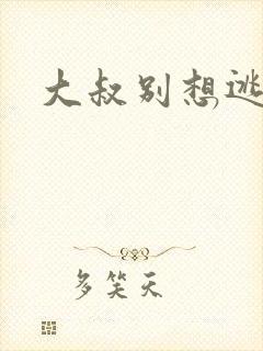 大叔别想逃