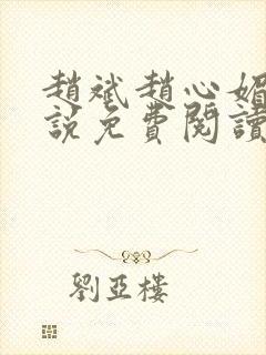 赵斌赵心媚的小说免费阅读