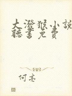 大泼猴小说有声听书免费封面