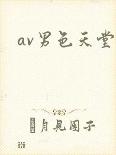 av男色天堂封面