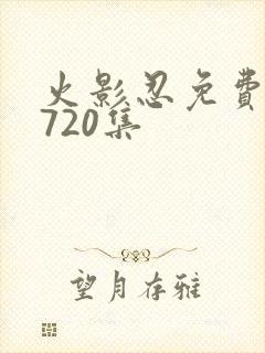 火影忍免费观看720集