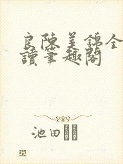 良陈美锦全文阅读笔趣阁封面