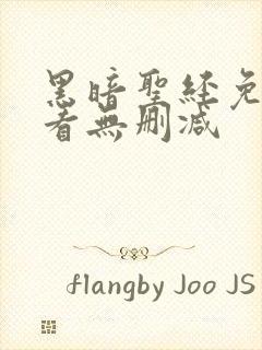 黑暗圣经免费观看无删减封面