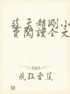 苏柔赵刚小说免费阅读全文最新章节