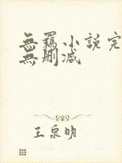 无羁小说完整版无删减