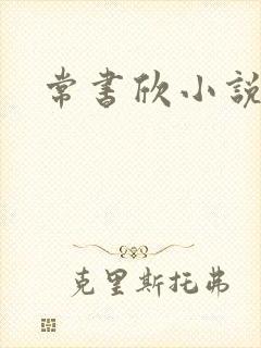 常书欣小说