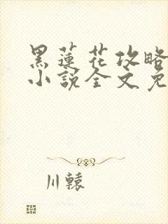 黑莲花攻略手册小说全文免费阅读笔趣阁