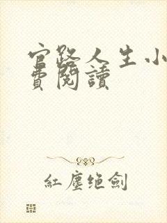 官路人生小说免费阅读