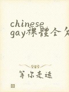 chinesegay裸体全欠