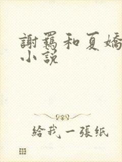 谢羁和夏娇娇的小说