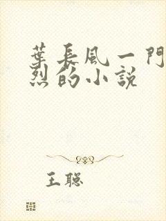 叶长风一门十忠烈的小说封面