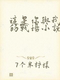 这是你与我最后的战场小说